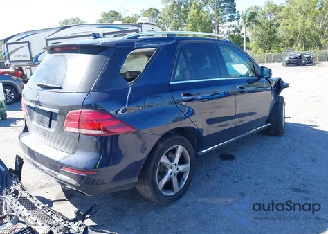 2016 Mercedes-Benz Gle 350 from USA, damaged, VIN 4JGDA5JB2GA749071
